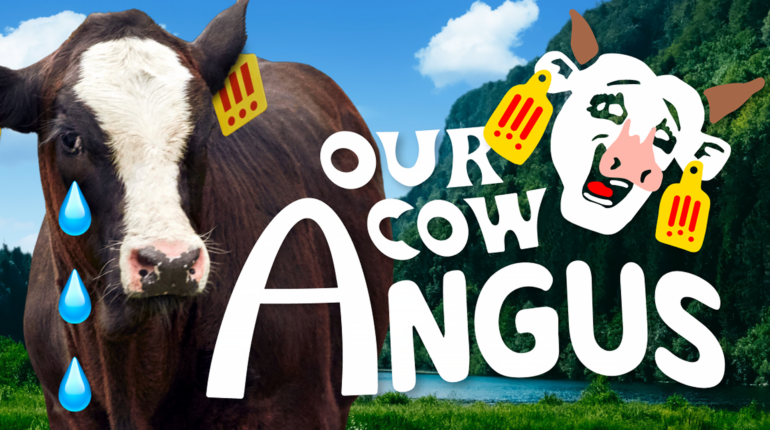 ‘Our Cow Angus’ is a project that tests society’s moral compass