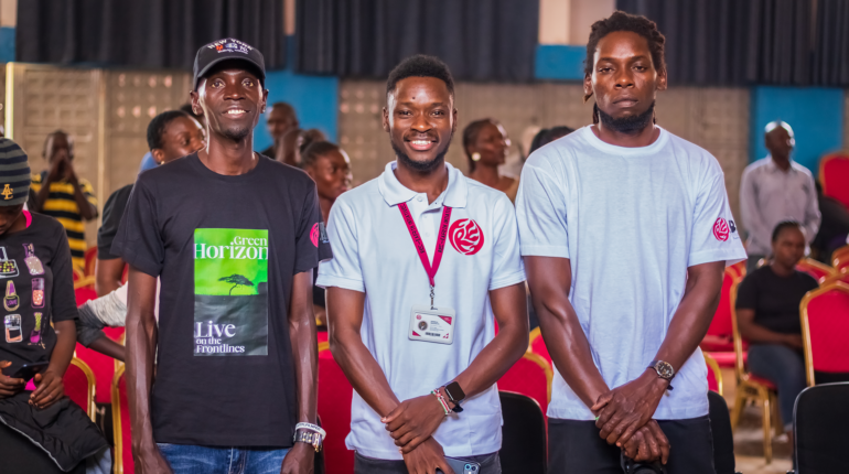 I hosted the Live On the Frontlines climate film screening event