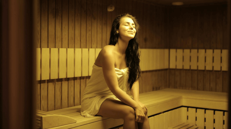 The sauna is replacing the club