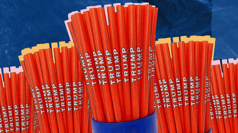 Trump announces order to bring plastic straws back