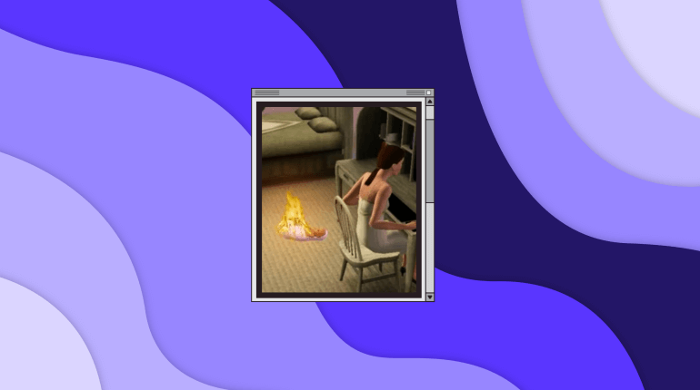 what are you, a Sim?