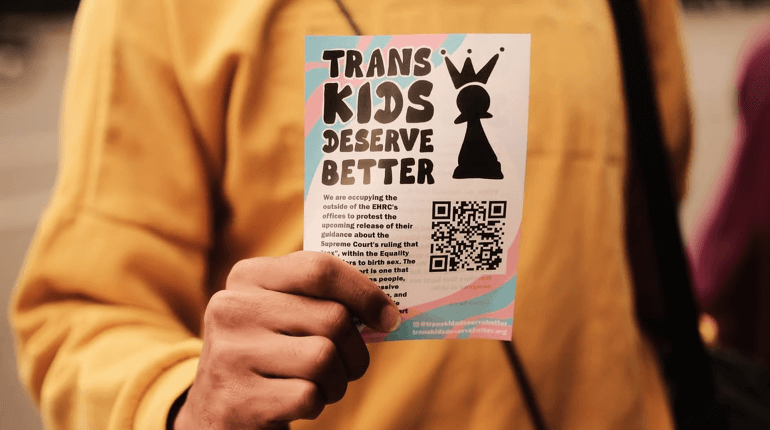 Meeting the grassroots movement group ‘Trans Kids Deserve Better’
