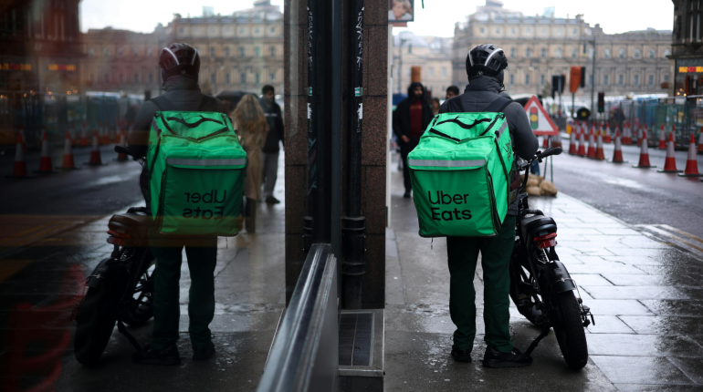 Food delivery apps serve workers’ exploitation right to our doors