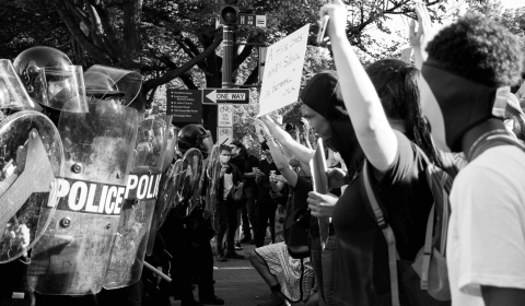 Report says right to protest is under attack in the west