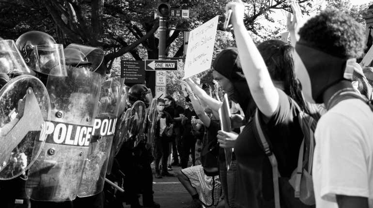 Report says right to protest is under attack in the west