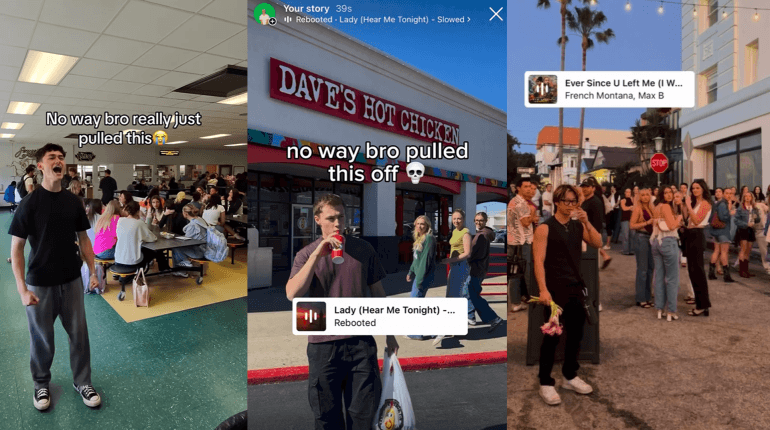 Gen Z are yelling in public and pretending to auramax