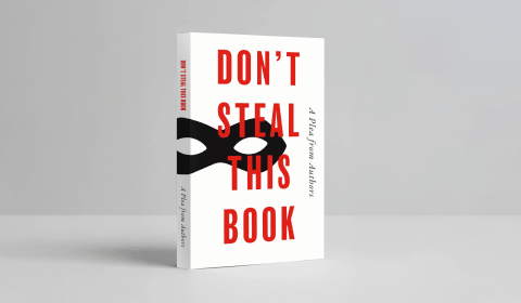 Authors protest AI at London Book Fair with ‘empty’ book