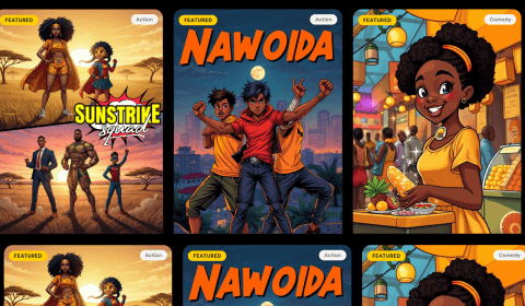 Young Africans are creating comics that reflect their own culture using AI Young Africans are creating comics that reflect their own culture using AI