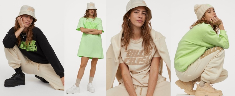 Billie eilish linea de ropa h&m hot sale