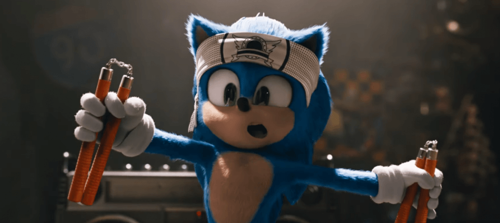 Parece que melhoraram o visual do Sonic no filme live action