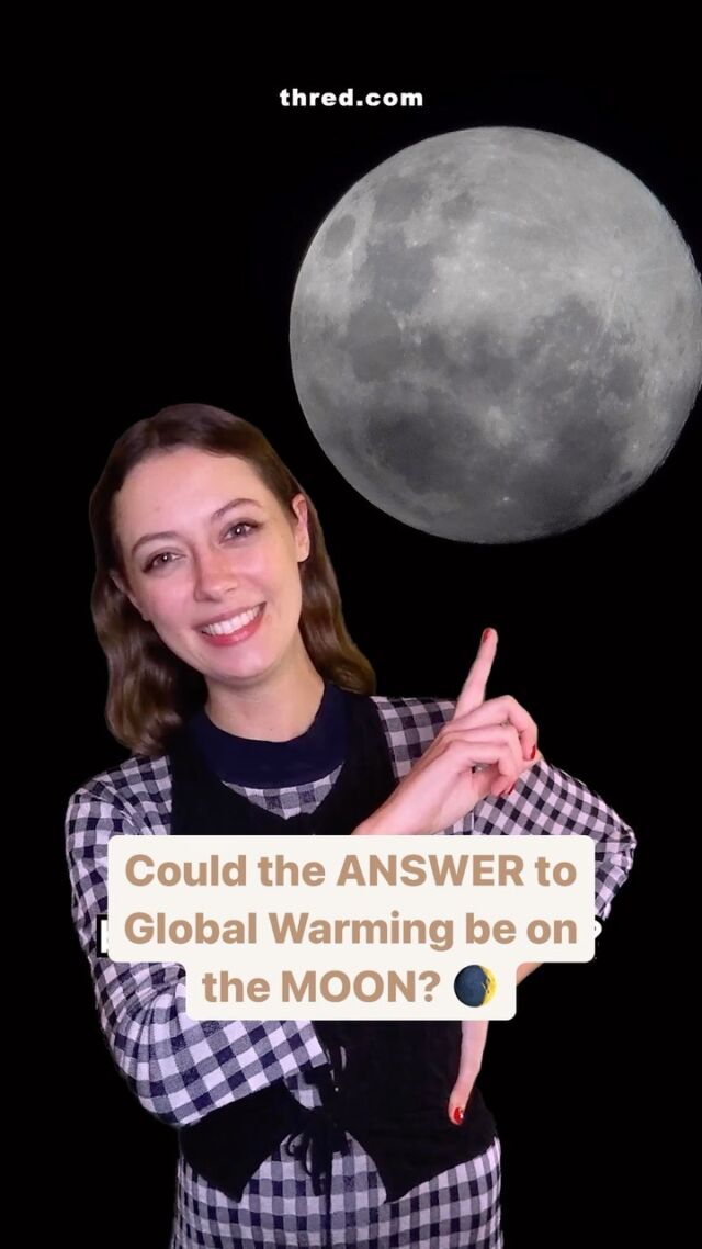 And people say it’s just dust and rocks up there... and they’re right. But the dust could be useful 🤔 #moon  #moondust #climateactionnow  #globalwarming  #climatesolutions