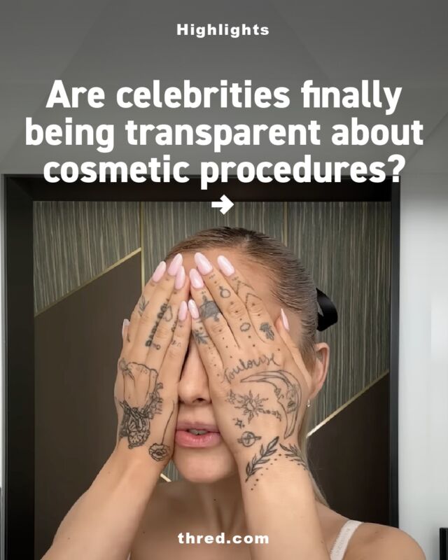 ‘It’s important to remember that celebrities who rely on their physical appearance for profit have an overwhelming incentive to deny that their coveted aesthetic is sculpted by a doctor, and not a result of the products or the image of themselves that they are selling you,’ writes Jessica Rogers, offering us an explanation for the reason behind such evidently damaging marketing tactics.

To find out more, check out the full article at thred.com

#cosmeticprocedures #CelebrityRevelations #BeautyAuthenticity #HonestyInAppearance #BeautyStandards #CelebConfessions #BodyImageReality #InfluencerTruths #ChangingPerceptions #Empowerment