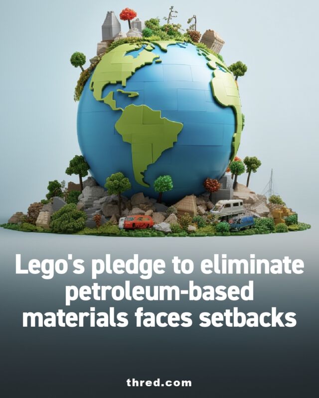 The company had hoped to replace its ABS plastic bricks with rPET, a more sustainable material, but the search for a suitable alternative has proven difficult. Despite this setback, Lego remains committed to sustainability and will continue exploring alternative materials and reducing its carbon footprint. The company aims for a 37% reduction in CO2 emissions compared to 2019 levels. While the journey towards sustainability is challenging, Lego's efforts to reduce its environmental impact continue.

#LegoSustainability #OilFreeBricks #RethinkingMaterials #CarbonFootprintReduction #PlasticFreeToys #LegoInnovation #SustainableToys #ReducingCO2Emissions #LegoRecycling #SustainabilityChallenges
