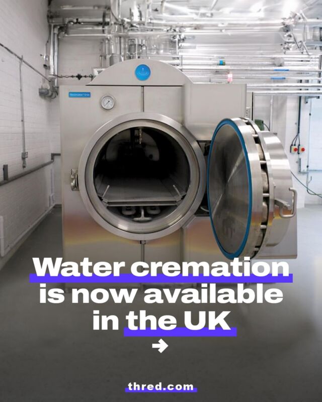 Would you opt for water cremation?

Co-op Funeralcare now offers this sustainable option, emitting 5x less CO2 than traditional cremation methods. 🌿 #GreenFunerals #SustainableChoices #funerals #substainable #ecofriendly
