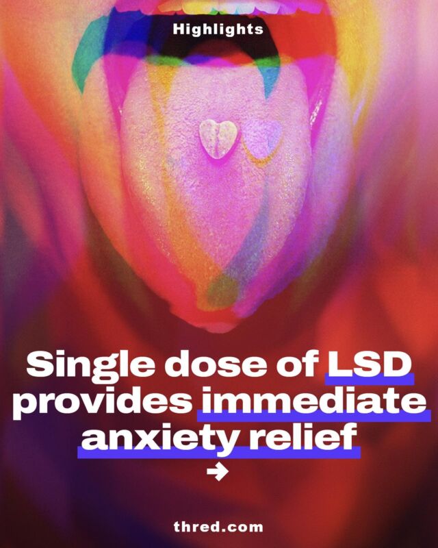 Following decades of demonisation and criminalisation, psychedelic drugs are being proved to have profound implications for a field that’s seen few pharmacological advancements since the 60s.

To find out more, check out the full articles at thred.com

#psychedelics #drugs #lsd #sciece #anxiety #relief #treatment #socialchange