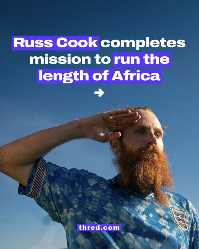 A story of almost insurmountable obstacles, Cook’s journey is an incredible reflection of the human spirit. But it’s already plagued by criticism not 24 hours past the finish line.

To find out more, check out the full article at thred.com

#russcook #marathon #africa #mentalhealth #charity #socialchange