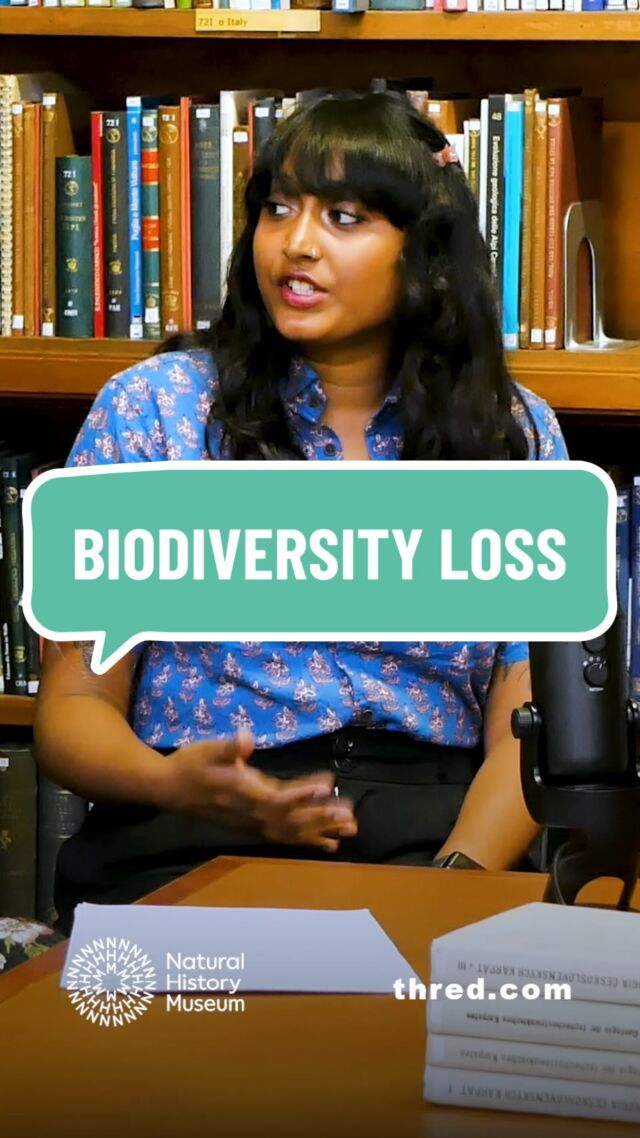 The importance of preventing biodiversity loss

To find out more, check out the full exclusive at thred.com

@disharavii @natural_history_museum @fridaysforfuture @fridaysforfuture.india