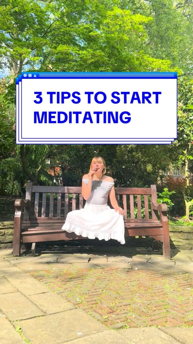 Happy Mental Health Awareness Week! Here are some tips on how to start meditating: 

1. If you’re sitting, focus your attention on your body and breath. And if you’re out and about,  engage with your surroundings. 

2. Don’t put too much pressure on yourself. The aim is to notice your thoughts as they pass through your mind, and let them come and go as they please. 

3. Know that there is no right way to do it. The more you practice, the more you’ll see things clearly feel calmer and be kinder to yourself and others no matter what’s going on in your life.

Happy Mental Health Awareness Week!

#mentalhealth  #selfcare #minfulness #meditationtips #wellbeing #healingjourney