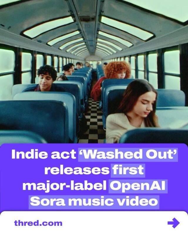 A new song called ‘The Hardest Part’ by the artist Washed Out was created entirely using OpenAI’s Sora, which converts text prompts to realistic video. The first of its kind, it is both impressive and terrifying, depending on where you stand.

Video credit: @realwashedout