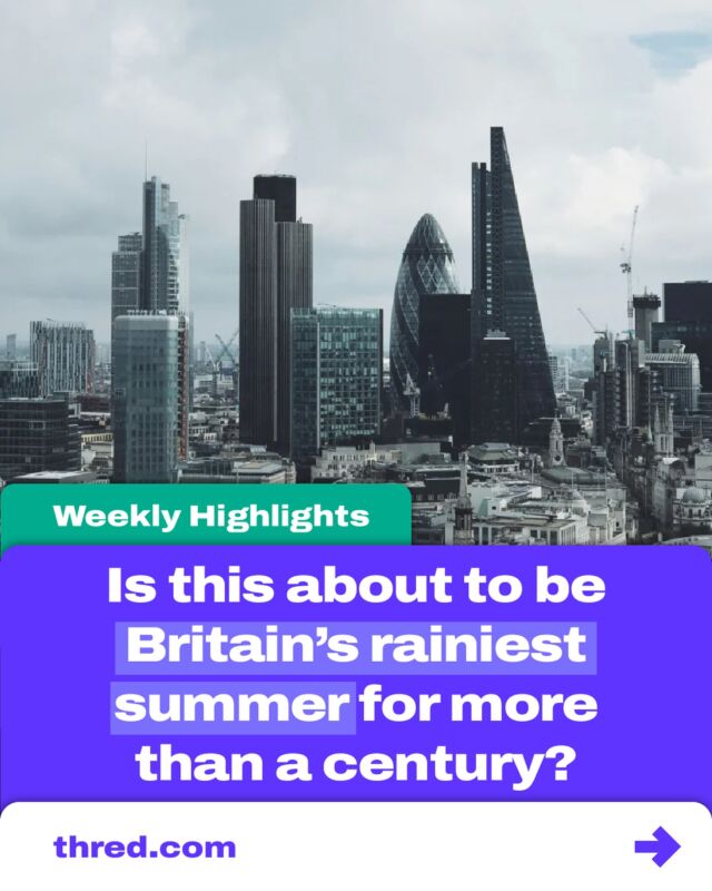 Unfortunately, news from the Met Office’s weather prediction service is not looking optimistic, with forecasts for the coming summer months looking pretty bleak ⛅️🌧️

To find out more, check out the full article at thred.com

#london #uk #summer #metoffice #weather