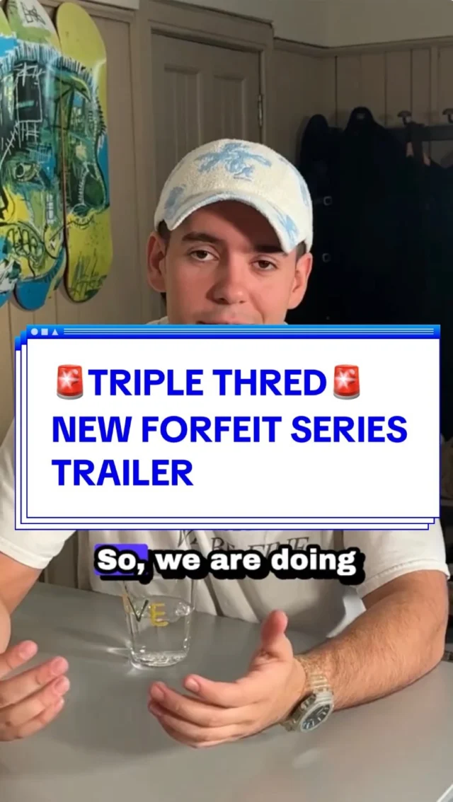 🚨THE TRIPLE THRED SERIES🚨 It's finally here! Watch our CEO, Jenk, Take on the first unlucky thred employee, Luke, at a head to head of questions and forfeits! WATCH THE FULL EPISODE ON FRIDAY 27th SEPTEMBER 12PM GMT.

#hotones #challenge #forfeits #spicy #wasabi #anchovies #triplethreat