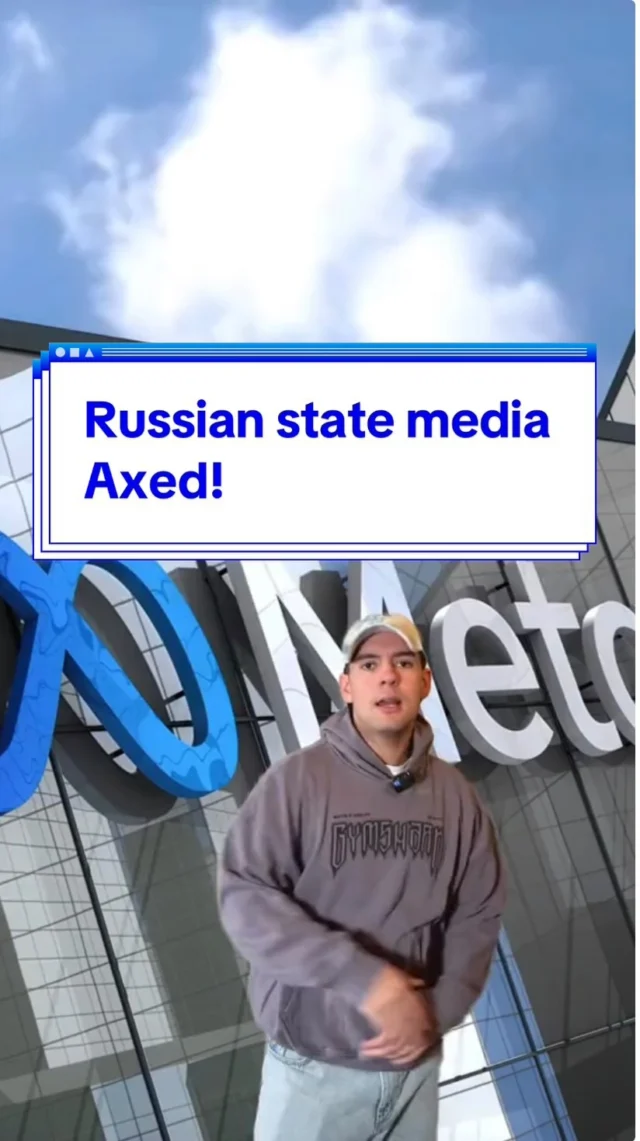 As part of its efforts against disinformation, Meta bans Russian state media from Facebook and Instagram. Is this a win against fake news or a blow to free speech? Find out more on thred.com 

#MetaAction #Propaganda #DigitalWorld