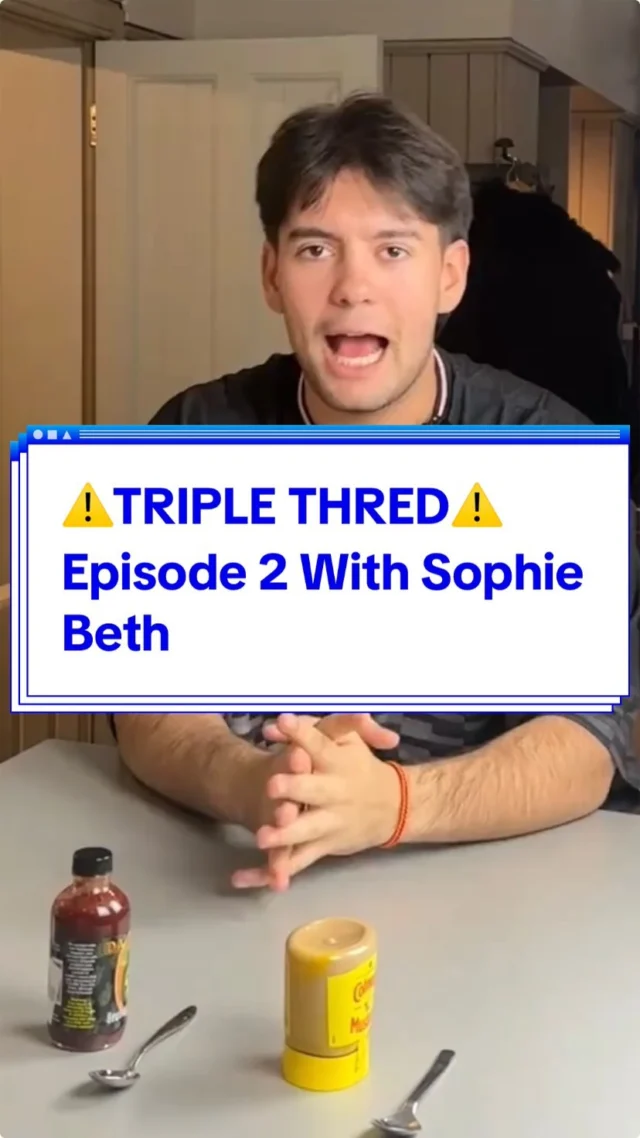 Catch the latest antics on Triple Thred! Sophie Beth joins us for unpredictable fun and games. Who do you think nailed the punishments? 🤔 #spicychallenge #trivia #socialchange #game #genz