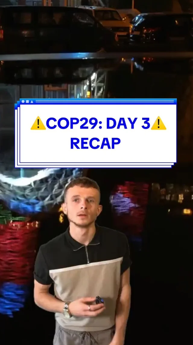 Day 3 is here! As COP29 unfolds in Baku, global carbon emissions are predicted to reach a new high by 2024. With leaders like Albania's PM questioning the effectiveness of talks, urgent action is needed. 🌍 #COP29 #ClimateAction #SustainableFuture