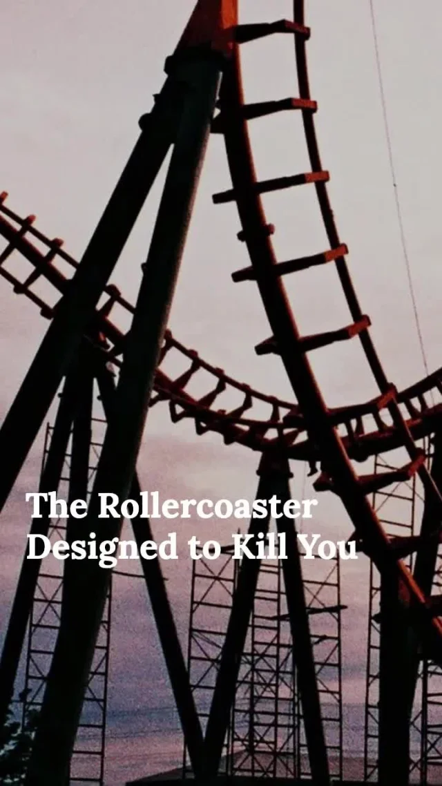 Rollercoasters are meant for fun, but what if they weren't?