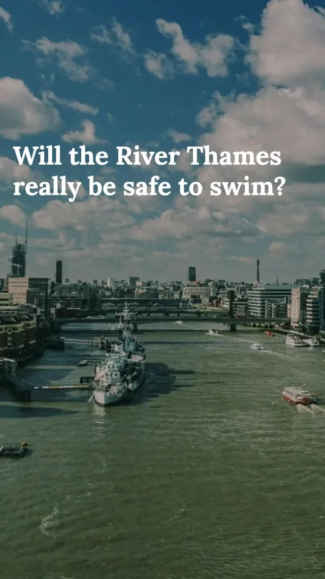 🏞️ From polluted waters to pristine swimming spots—London has grand plans for its rivers. Safe or risky, would you support this vision? 🤔