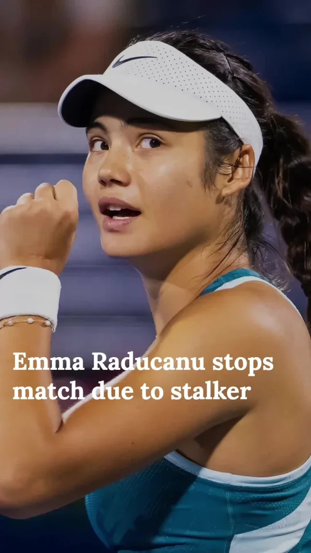 Stalking has no place in sports or anywhere. Emma Raducanu's recent match pause highlights an urgent issue.