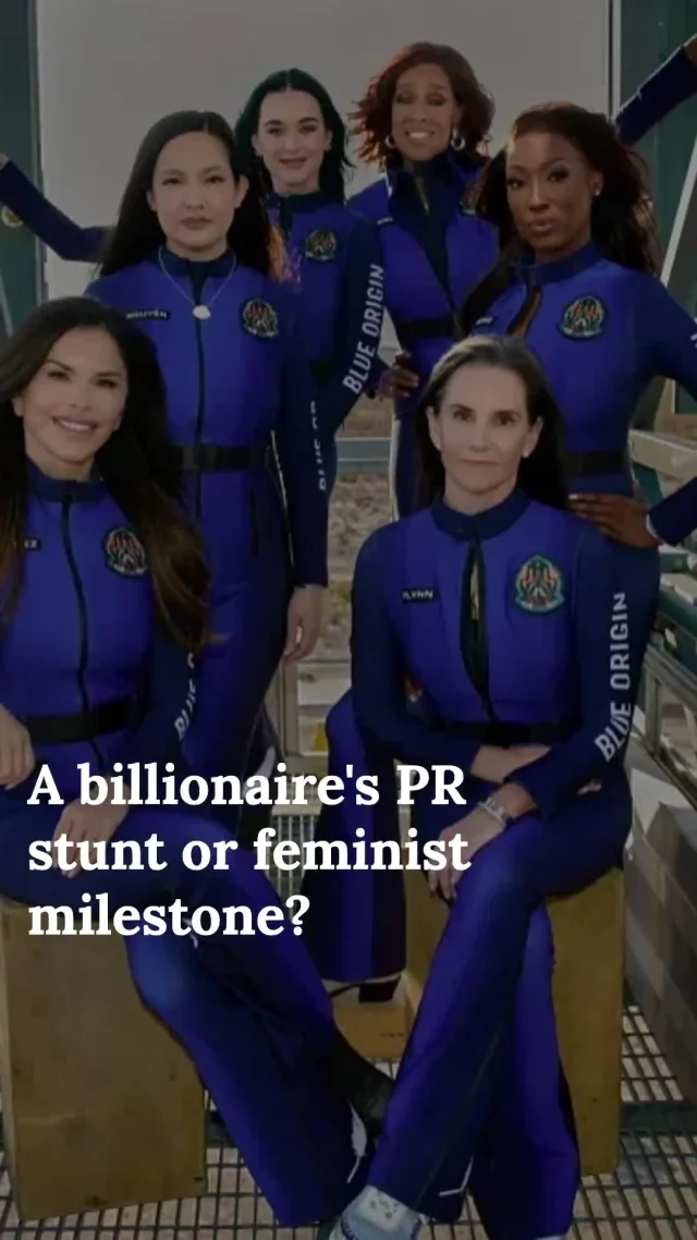 Was Katy Perry's space voyage a monumental step for women or just a publicity stunt?