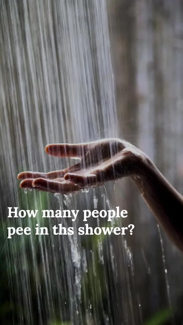 Is peeing in the shower a dirty little secret or a common eco-friendly hack?