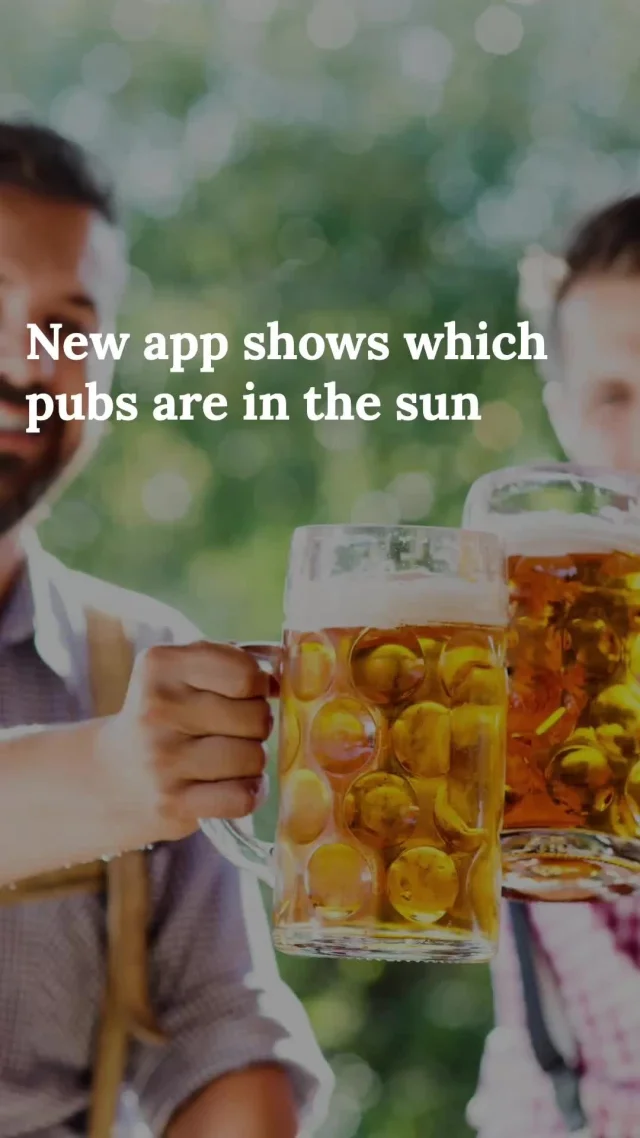 Finding a sunny spot in London just got easier! ☀️ Discover which pubs are basking in sunlight with Sunseekr - the ultimate guide to enjoying your pint in the sun.