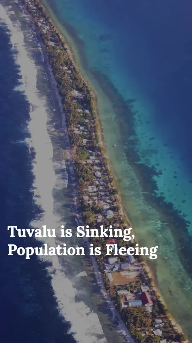 Tuvalu is facing an unthinkable reality: an entire nation disappearing under rising seas. Over 4,000 Tuvaluans have applied to leave their homes for survival. This is a stark reminder of the urgency of climate action.