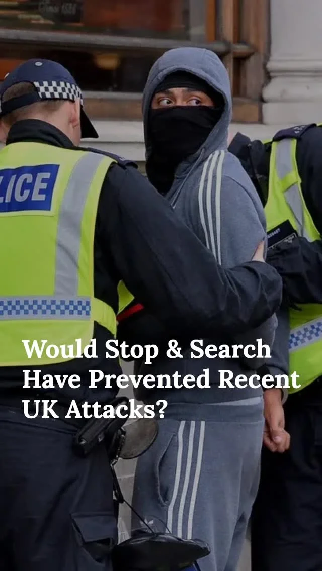 11 hospitalised in a stabbing & calls for more stop and search flood in. But does it work? 📉⚖️