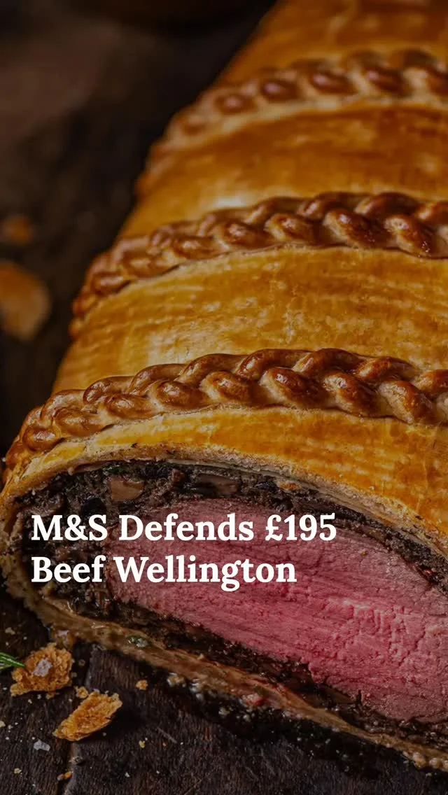 Beef Wellington or a year's worth of avocado toast? M&S thinks it's worth £195. Would you splurge? 🤔🥧
