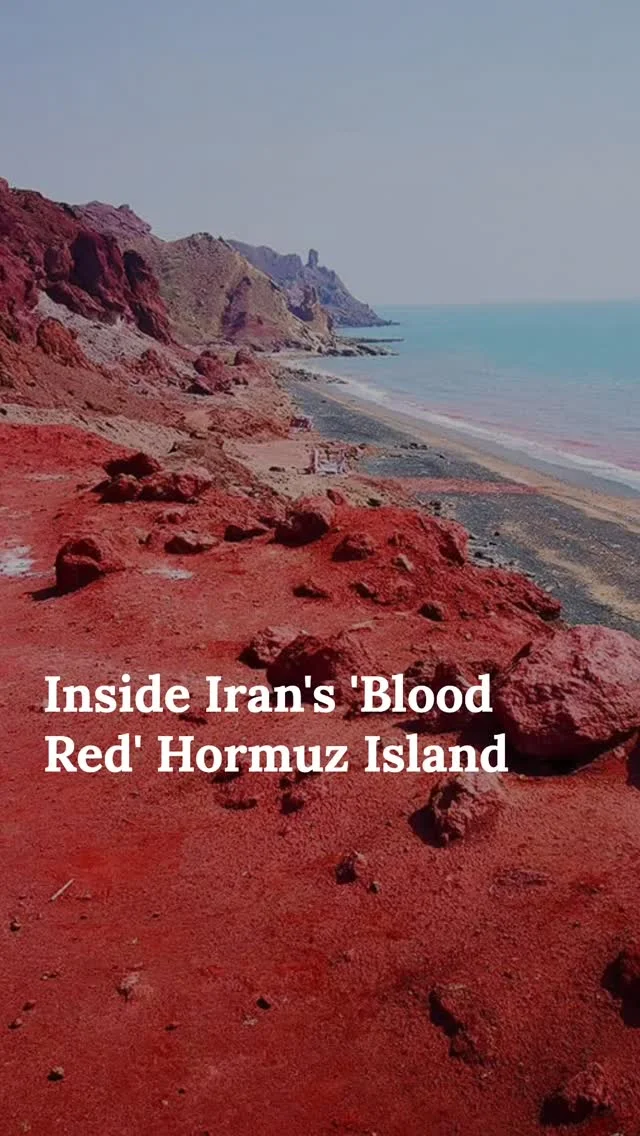 If this popped up on your FYP you’d swear it was AI, but Hormuz Island in Iran really does turn blood red after heavy rain. Iron rich soil washes into the sea and stains the sand like paint.

Why do we trust AI fakes faster than we trust nature being weird?