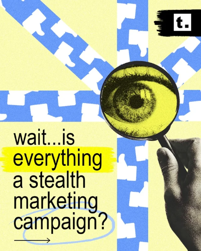 Stealth marketing is everywhere, influencing all of our social media feeds. How concerned should we be?

Read more on our Substack newsletter, The Gen Zer. Link in bio.