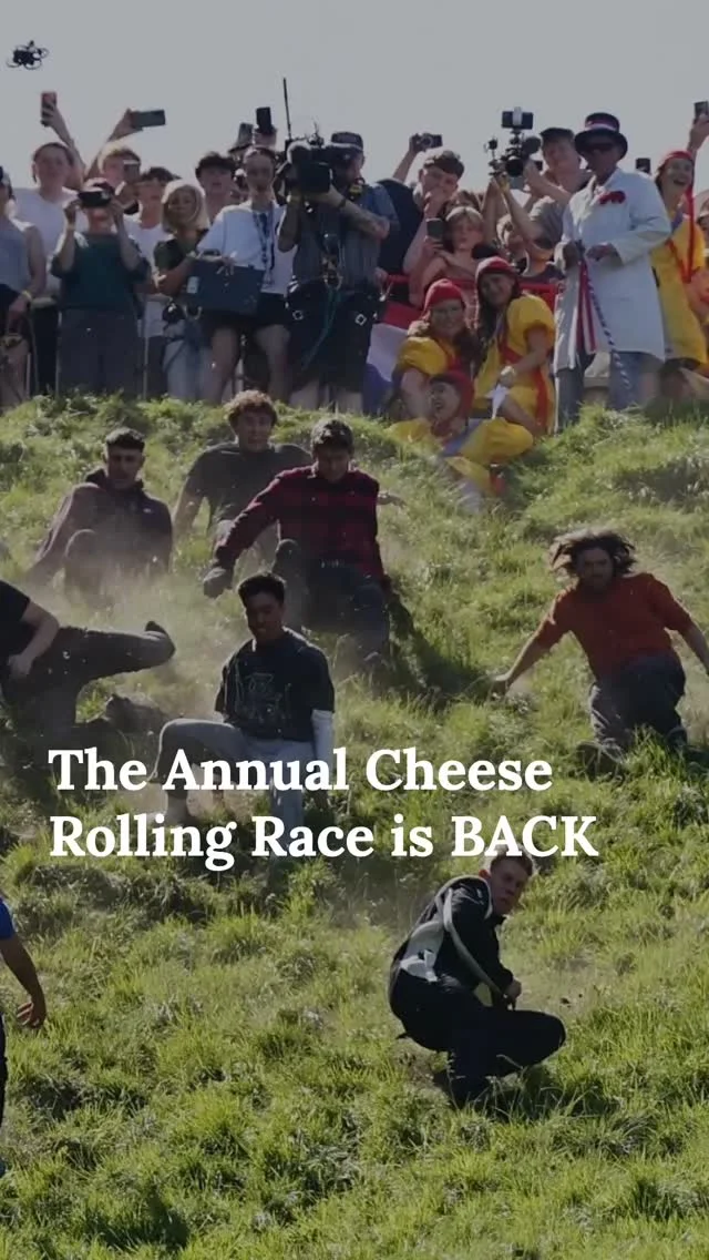 Cheese rolling is back, and somehow a German YouTuber beat the 23 time GOAT Chris Anderson. Broken bones for an 8 pound cheese? Would you risk your ankles for glory?