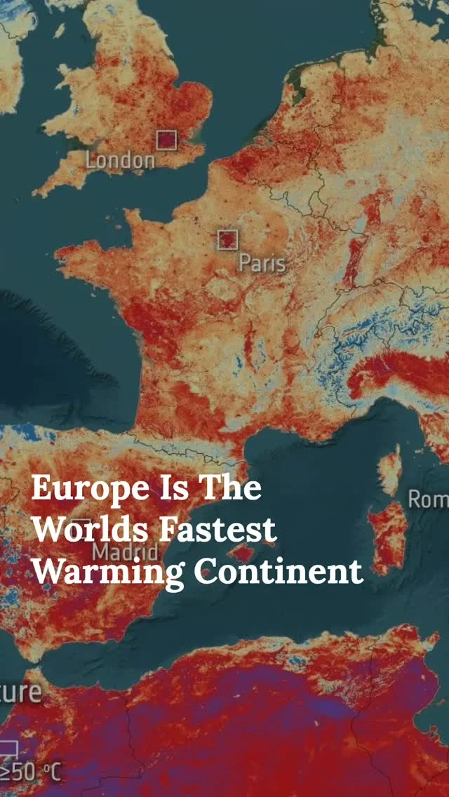 Europe is the world’s fastest warming continent, and recent heatwaves show how unprepared cities still are. Homes trap heat, transport struggles, and concrete keeps cooking after dark.

Can Europe adapt fast enough? Find out more at thred.com
