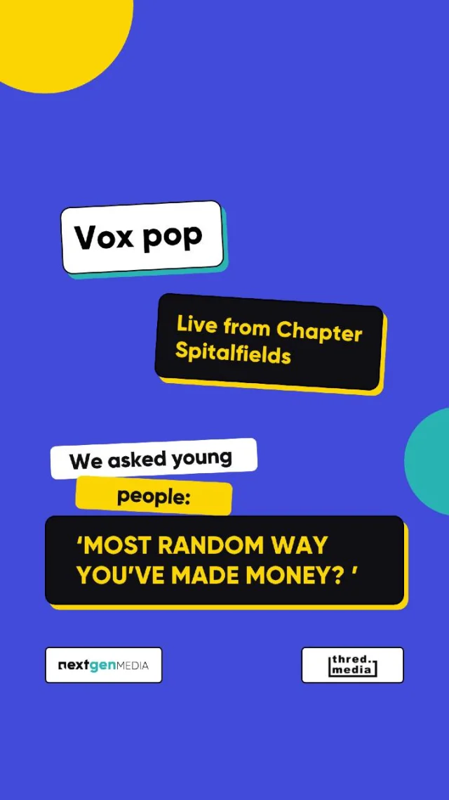 With our content now available across University billboards, in partnership with @nextgenmediaooh - We felt it was only right to go and interview students on the ground and find out how they feel about life right now. So we asked, Whats the most random way you've ever made money?